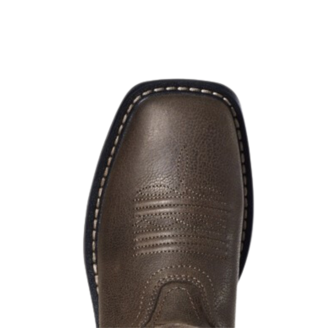 Ariat Youth Boy's Workhog Cowboy Brown Boots