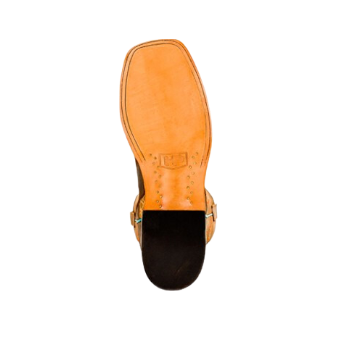 Anderson Bean Men's Crazy Train Cowboy Brown Boots