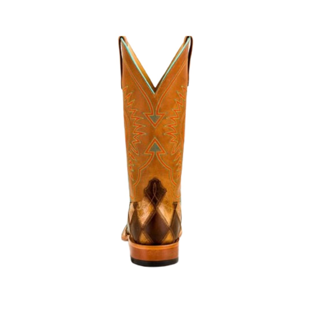 Anderson Bean Men's Crazy Train Cowboy Brown Boots