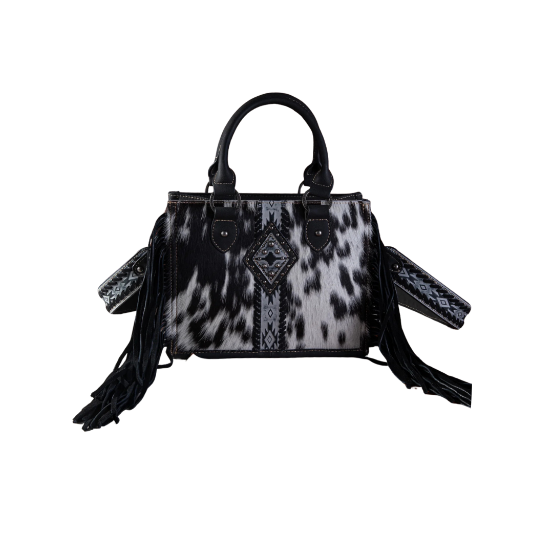 Montana West Women's Trinity Ranch Hair On Cowhide Crossbody