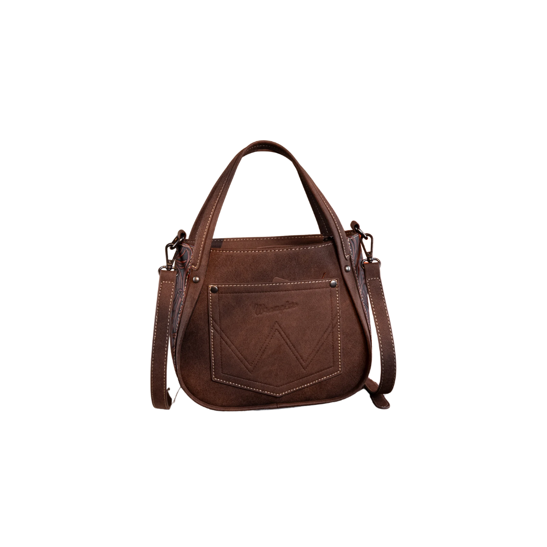 Montana West Women's Genuine Cowhide Crossbody Coffe Bag