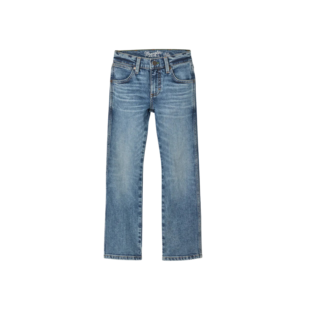 Wrangler Boy's Retro Slim Straight Jeans
