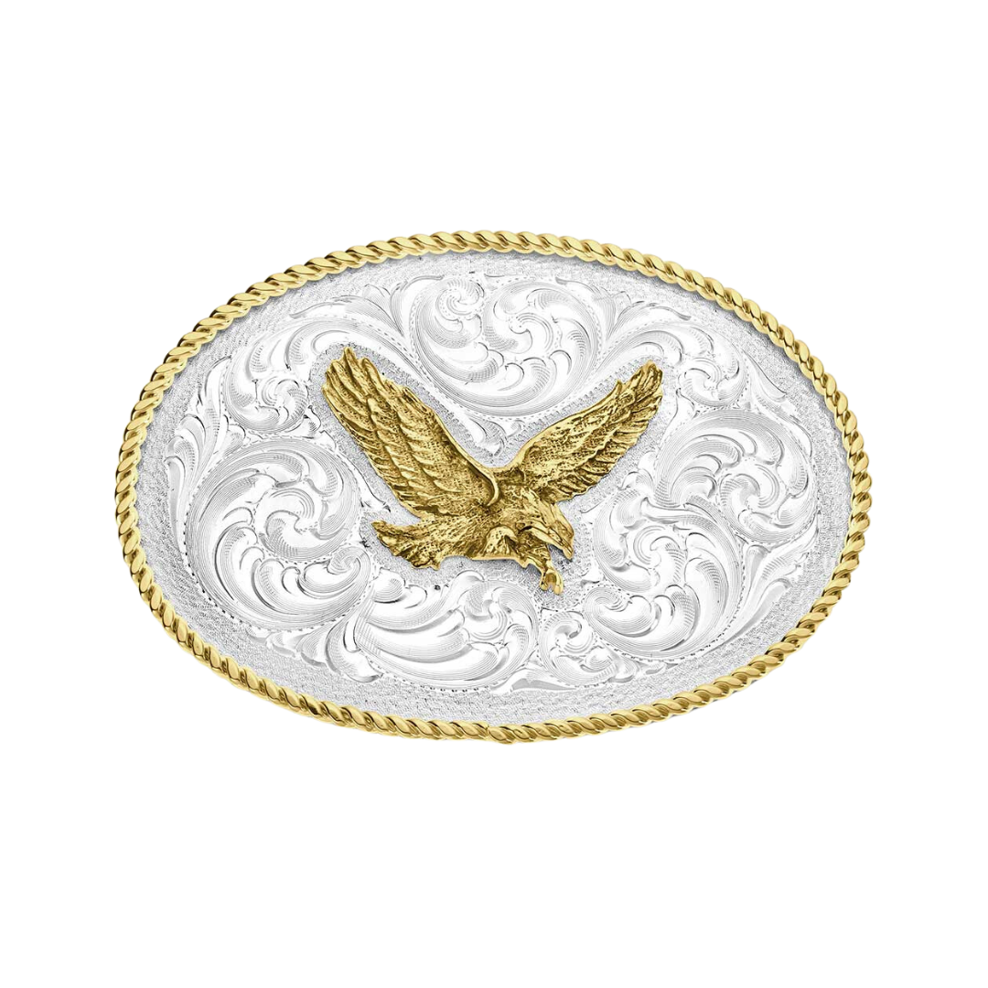Montana Men's Wings of Strength Belt Buckle