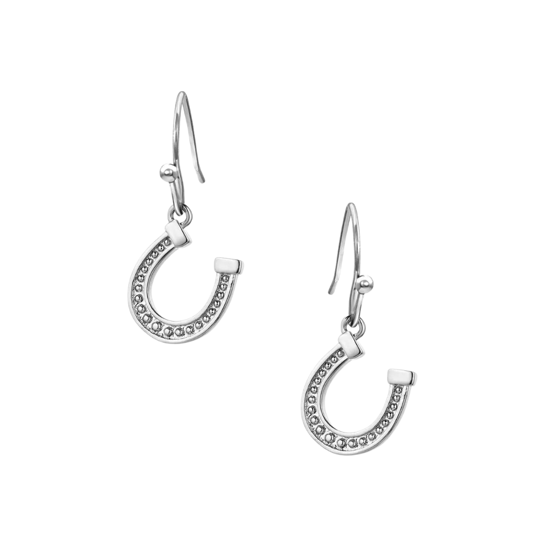 Montana Women's Dainty Horseshoe Earrings
