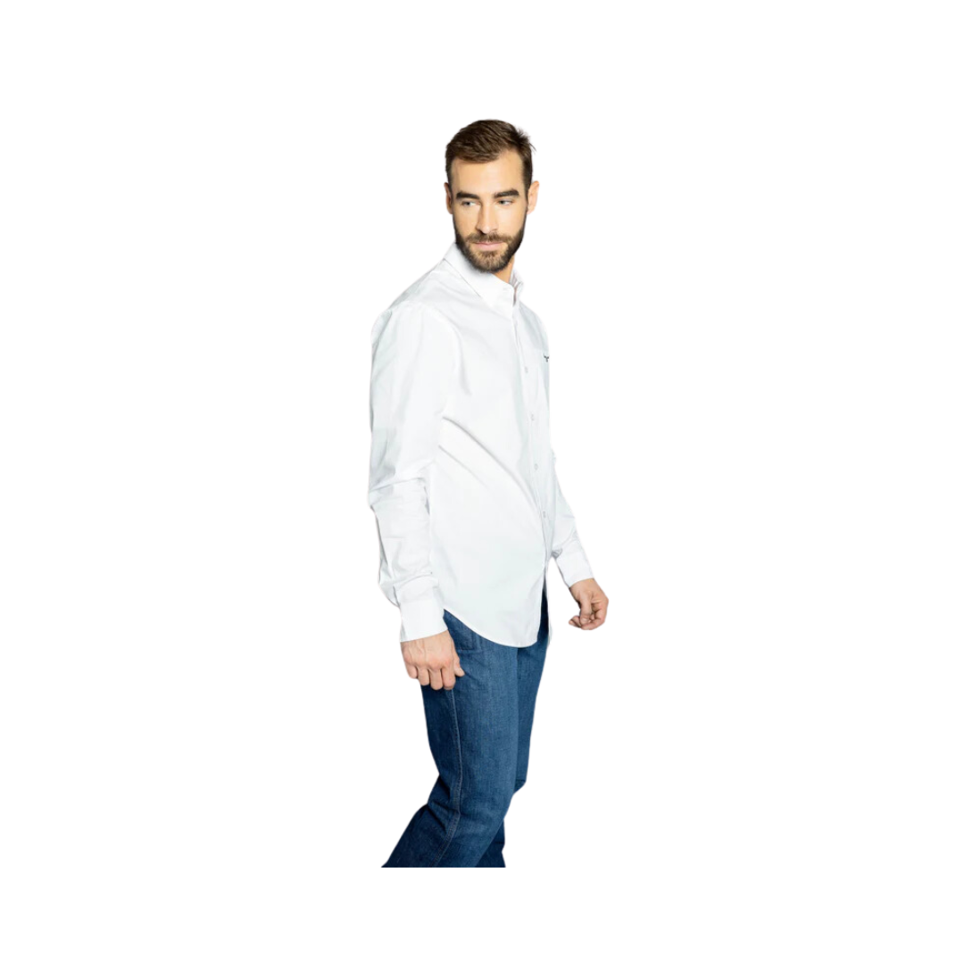 Kimes Ranch Men's KR Team Shirt Dress White Shirt