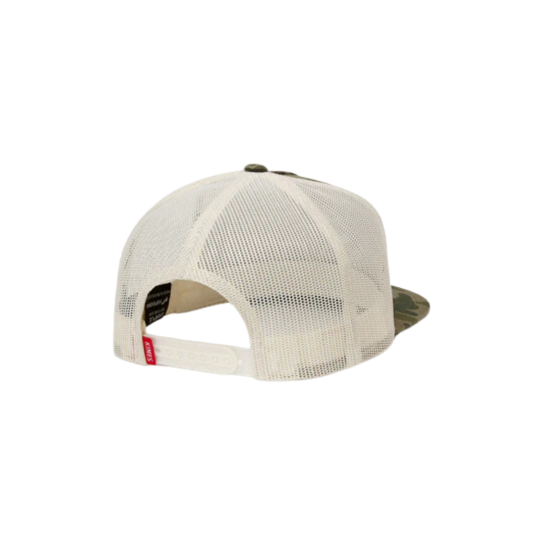 Kimes Ranch Men's Flatlands Trucker Camo Cap