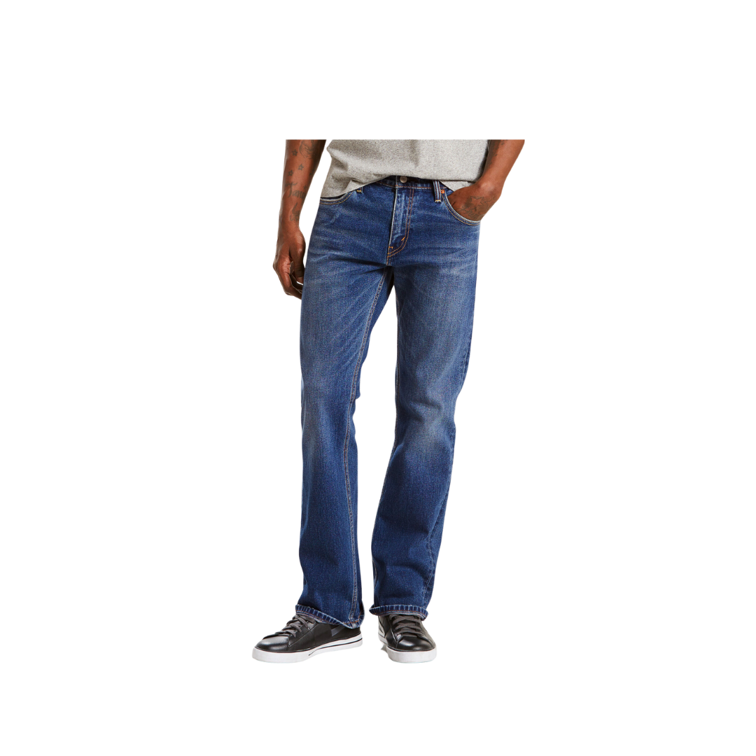 Levi's Men's 527 Slim Bootcut Indigo Jeans | Western Style Denim Levi's Men's 527 Slim Bootcut Indigo Jeans | Western Style Denim