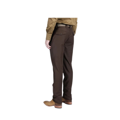Platini Men's Heath Poly Stretch Slim Fit Western Suit Pants - Dk Brown 44 Platini Men's Heath Poly Stretch Slim Fit Western Suit Pants - Dk Brown 44