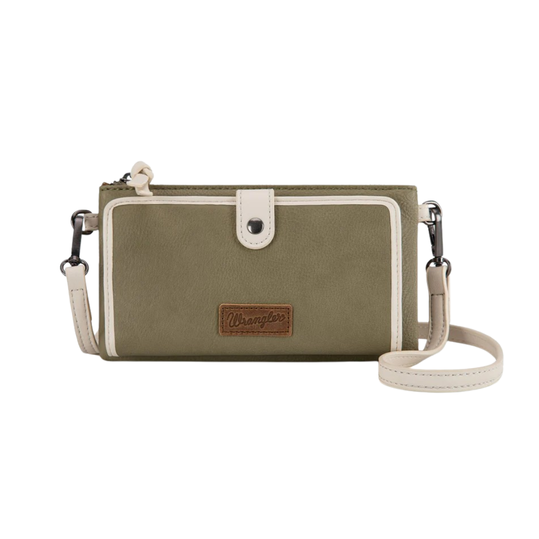 Wrangler Women's Cardholder Green Wallet Crossbody