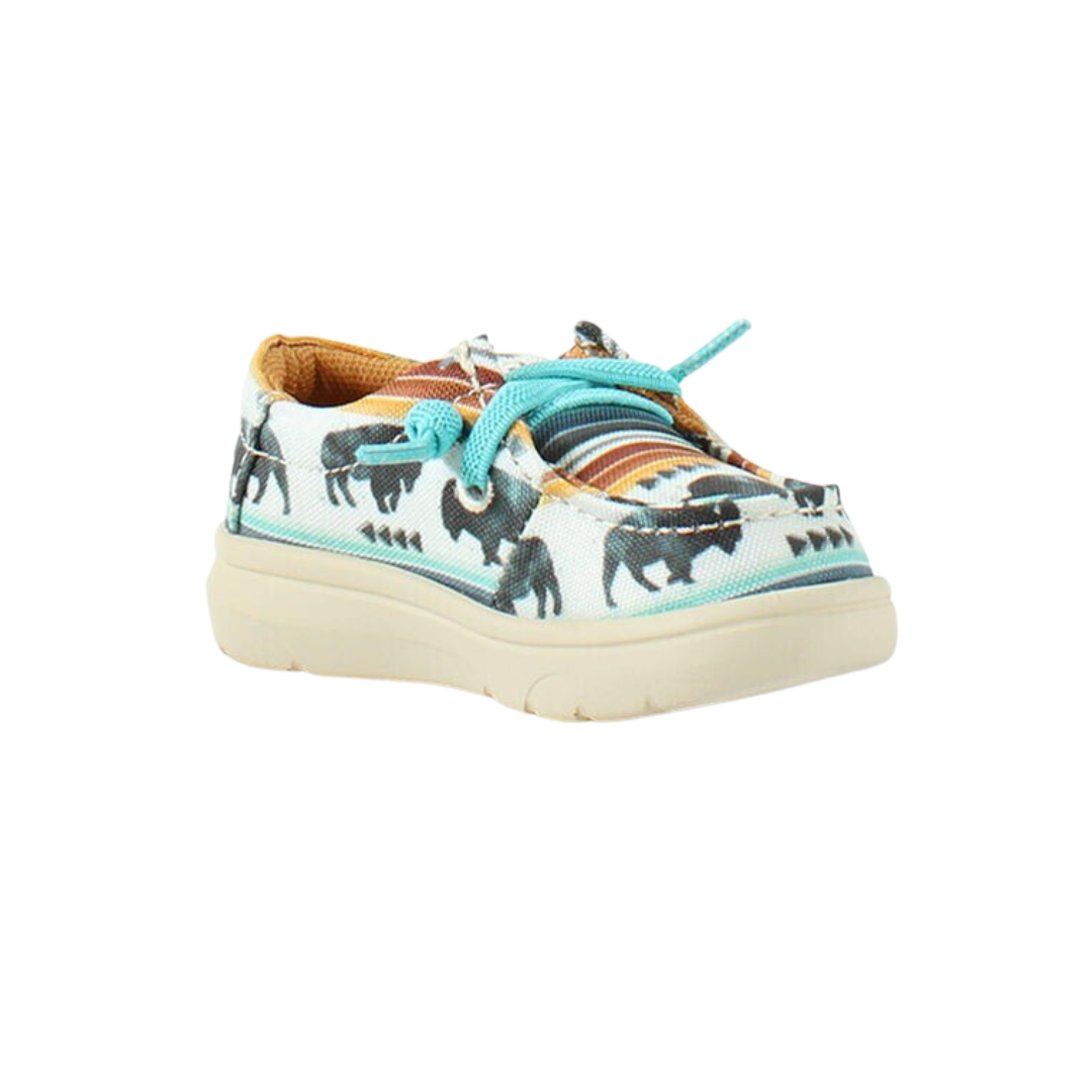 Ariat Toddler Lil Stompers Buffalo Print Hilo