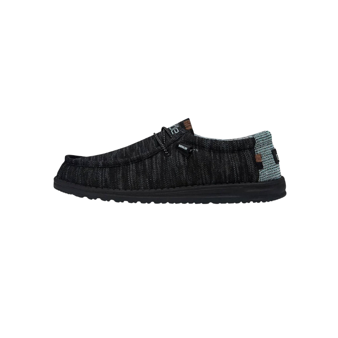 Hey Dudes Men's Wally Polar Night Black Shoes