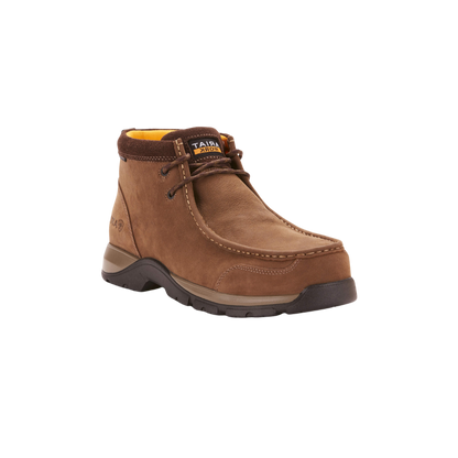 Ariat Men's Edge Composite Toe Dark Brown Work Boots