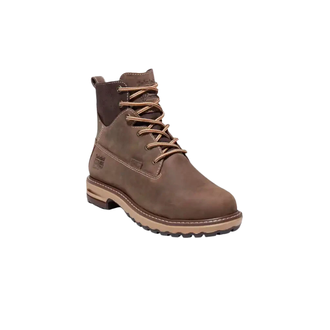Timberland Co Women's Pro Alloy Toe Work Brown Boots