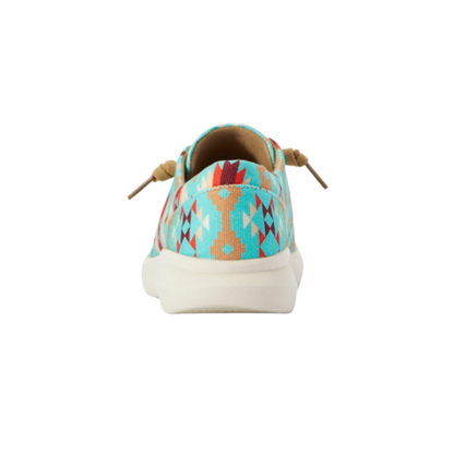 Ariat Women's Hilo Saddle Blanket Turquoise Shoe