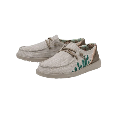Hey Dude Women's Wendy Rodeo Cactus Grey Shoes