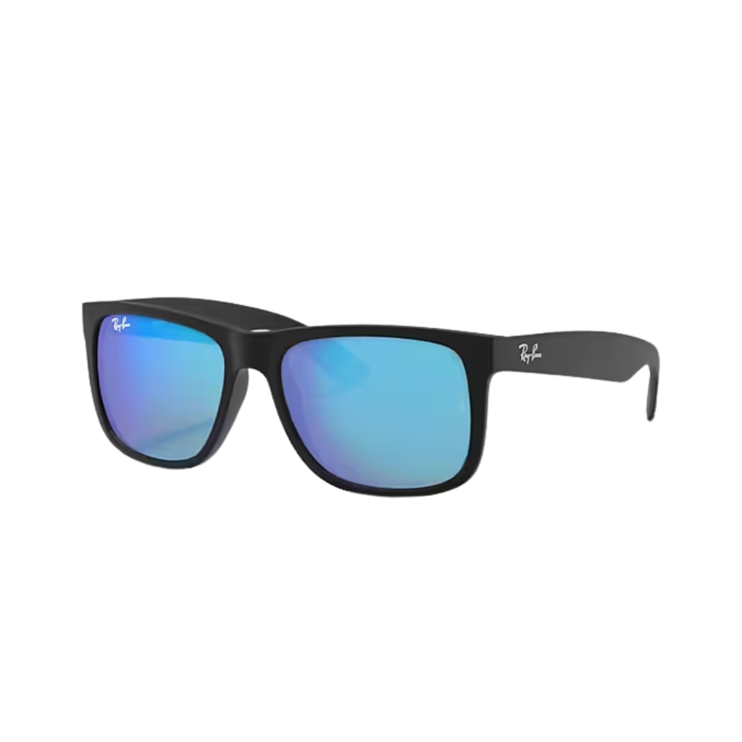 Ray-Ban Unisex Justin Rubber Blue Sunglasses