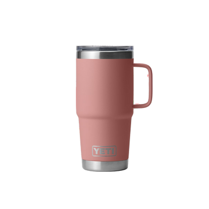 Yeti Rambler 20oz Sandstone Pink Travel Mug
