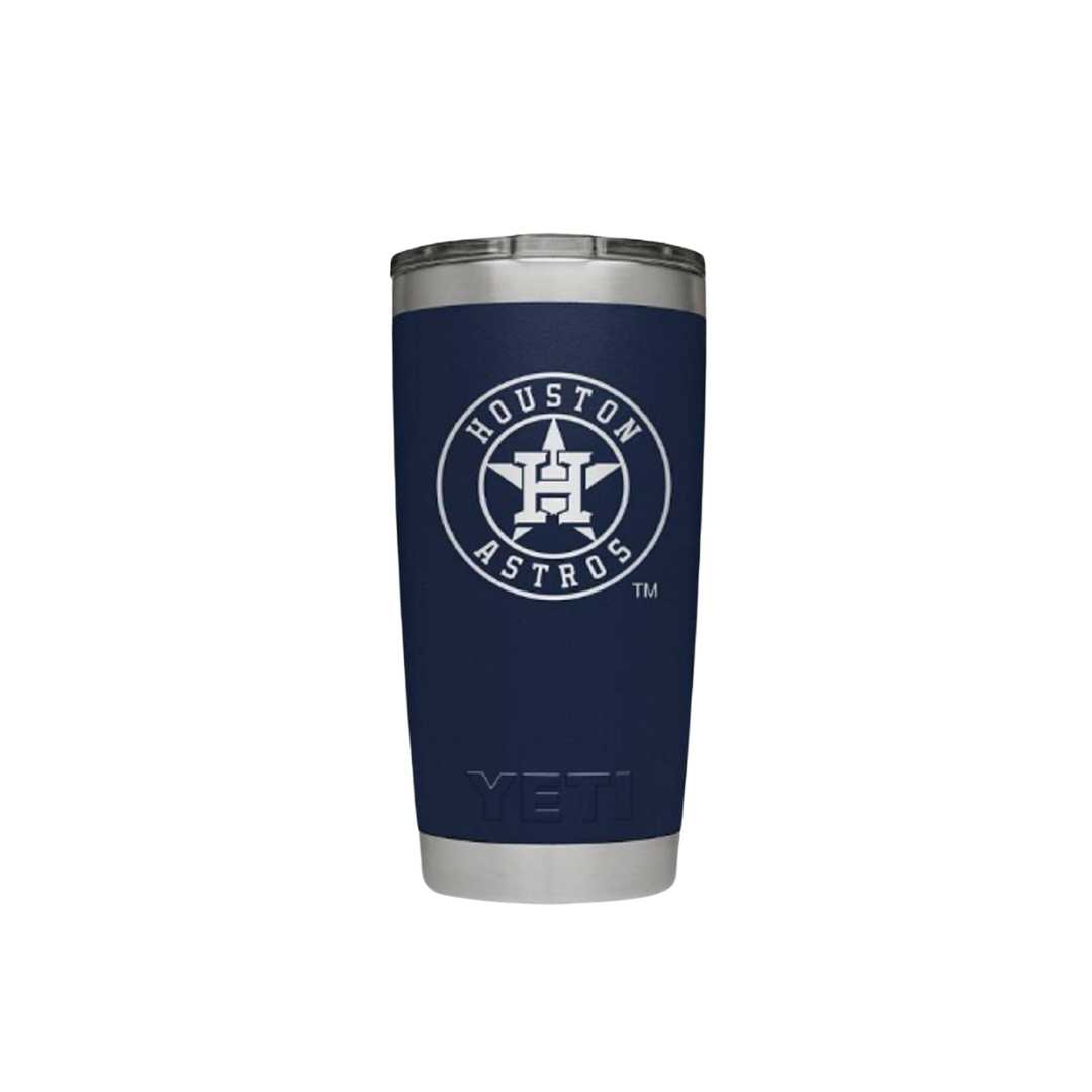 Yeti Rambler 20oz Navy Houston Astros Special Tumbler