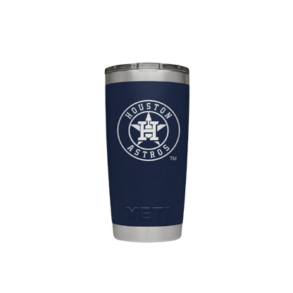 Yeti Rambler 20oz Navy Houston Astros Special Tumbler