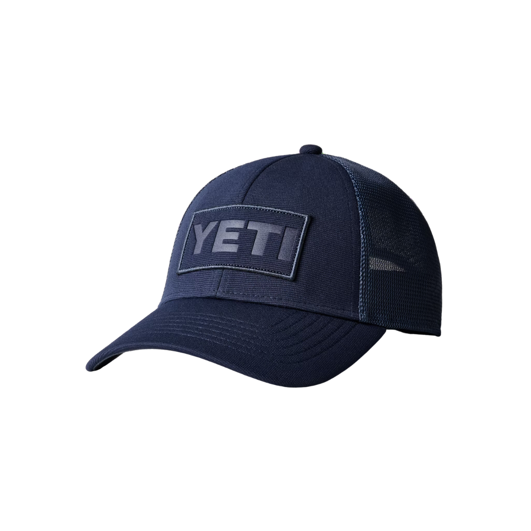 Yeti Men's Logo Patch Low Pro Trucker Navy Cap