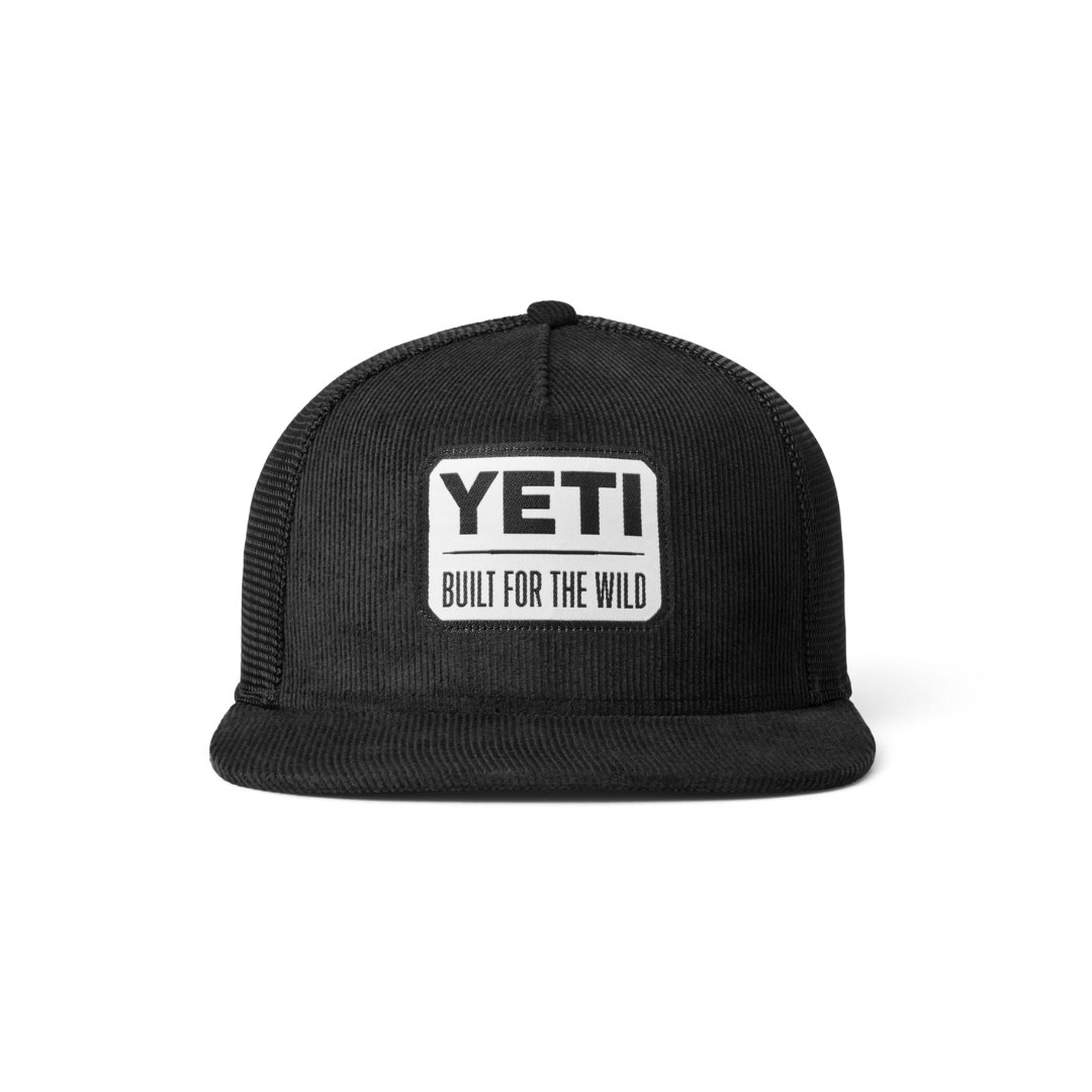 Yeti Men's Retro Flat Built For The Wild Black Cap