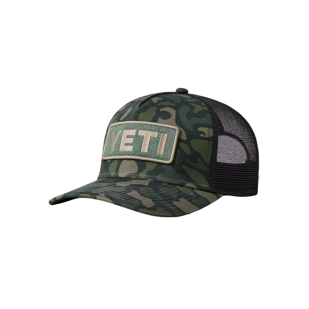 Yeti Men's Full Green Camo Pro Trucker Cap