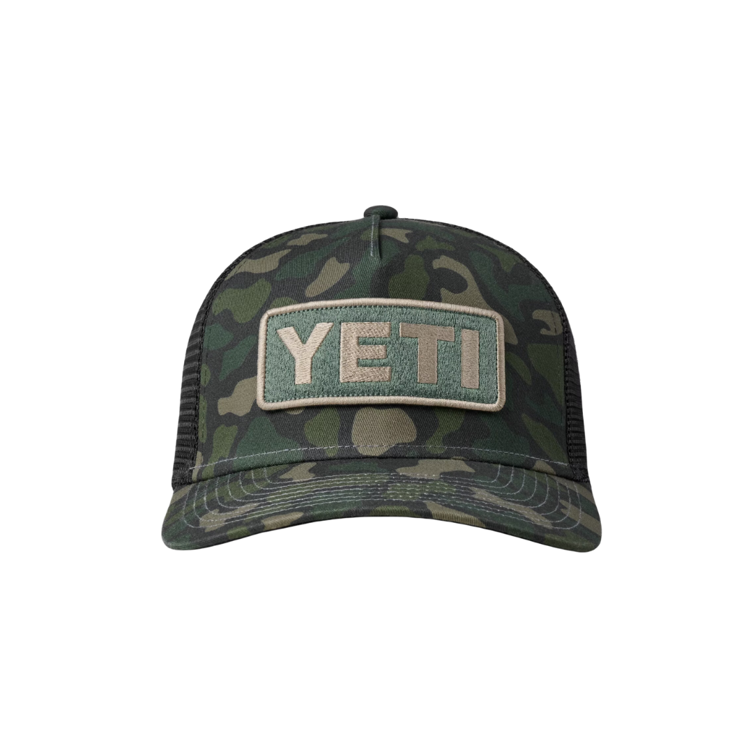 Yeti Men's Full Green Camo Pro Trucker Cap