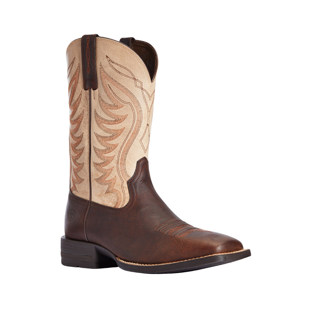 Ariat Men's Amos Barley Brown Cowboy Boot