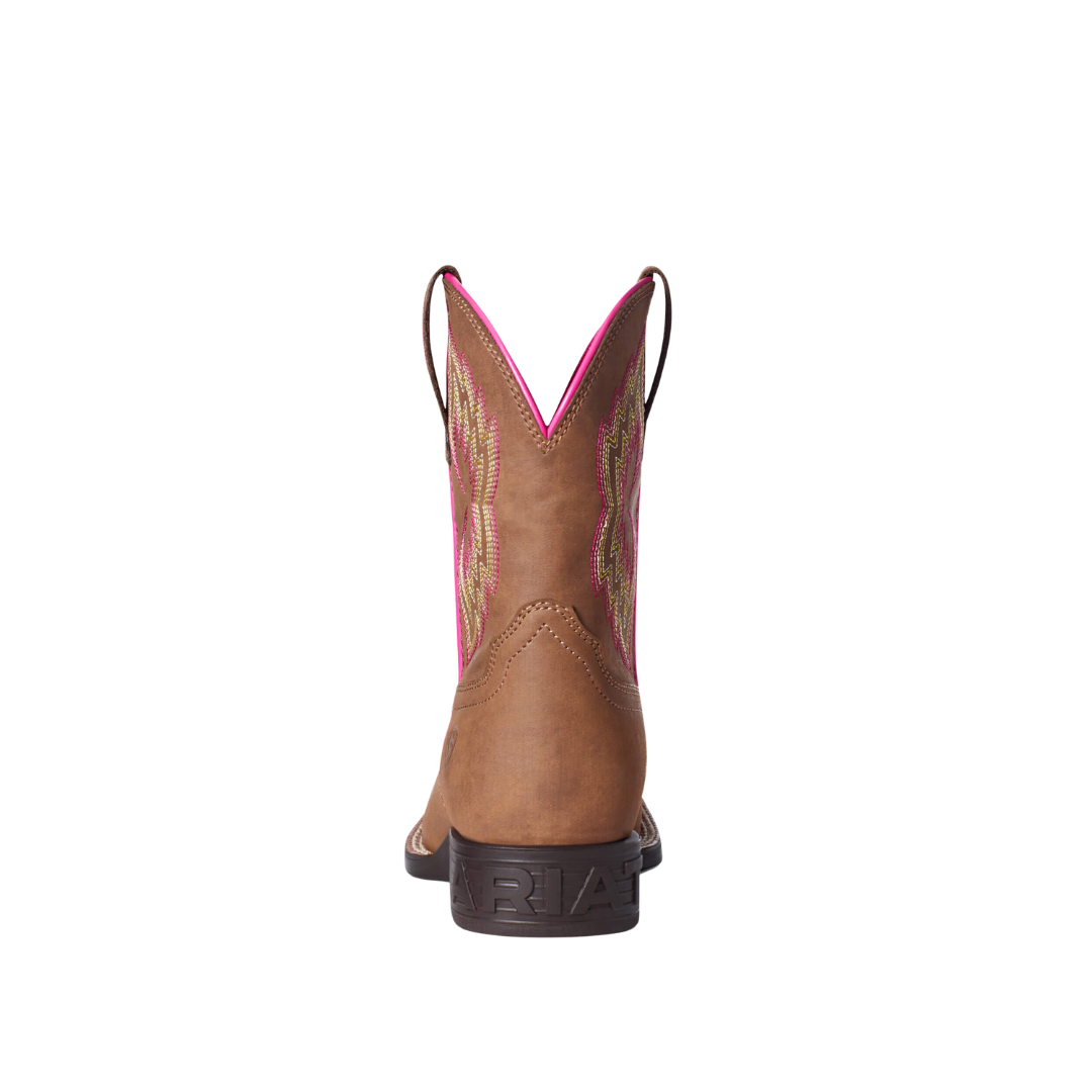 Ariat Youth Girl's Dash Western Brown Boots