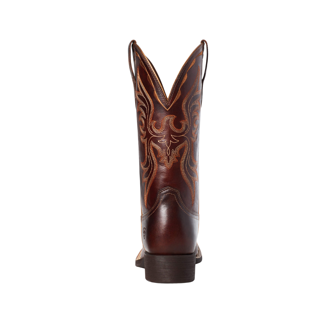 Ariat Women's Round Up Flutter Western Brown Boots