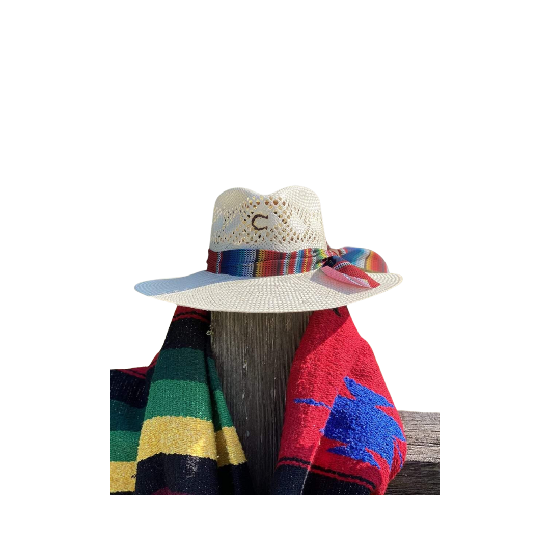 Charlie 1 Horse Women's Fiesta Straw Light Brown Hat