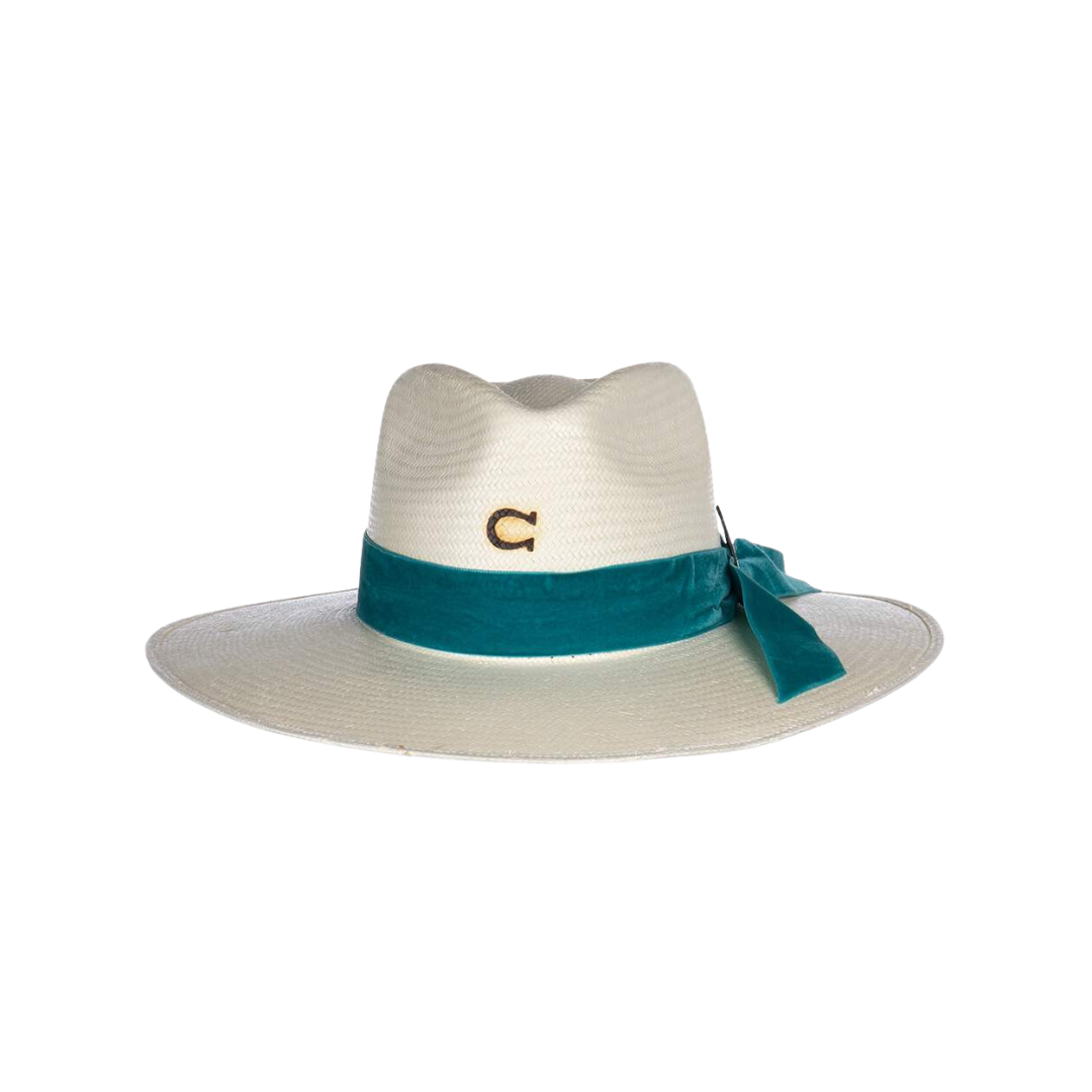 Charlie 1 Horse Women's Old Apache Straw Fashion White Hat