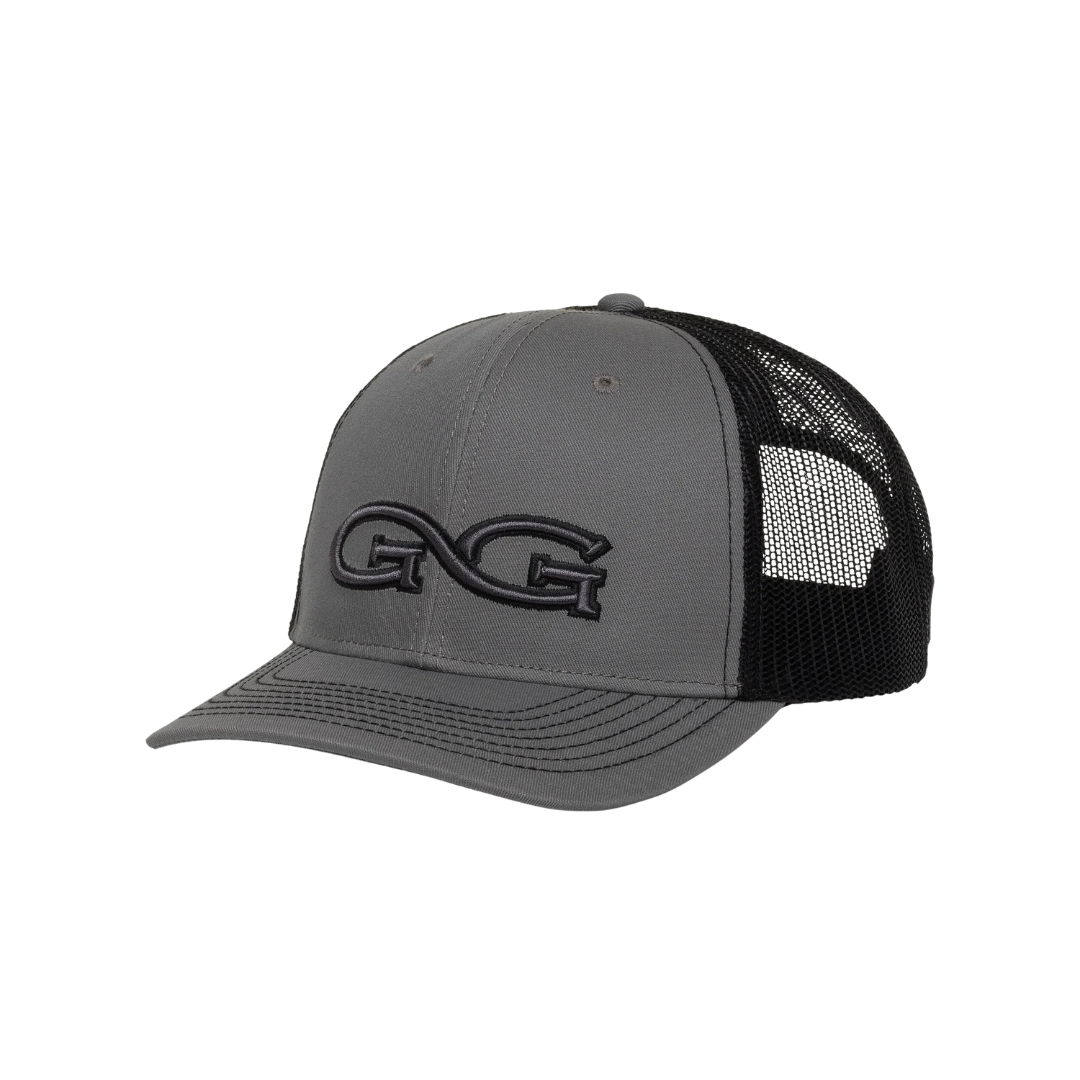 Gameguard Men's Gunmetal Grey Mesh Black Cap