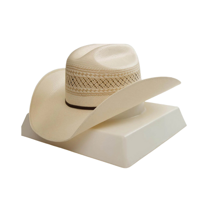 M&amp;F 20x Twister Ivory Straw Patterned Ventilation Hat