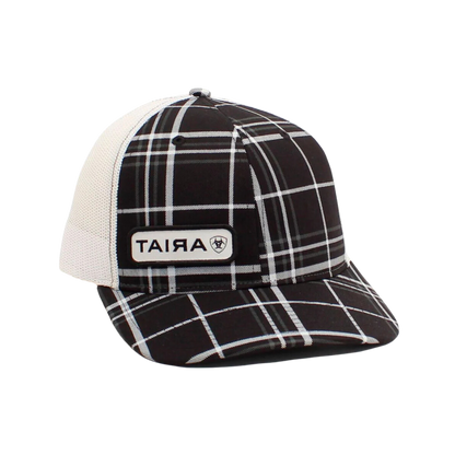 Ariat Flex Fit R112 Black Mesh Logo Patch Cap