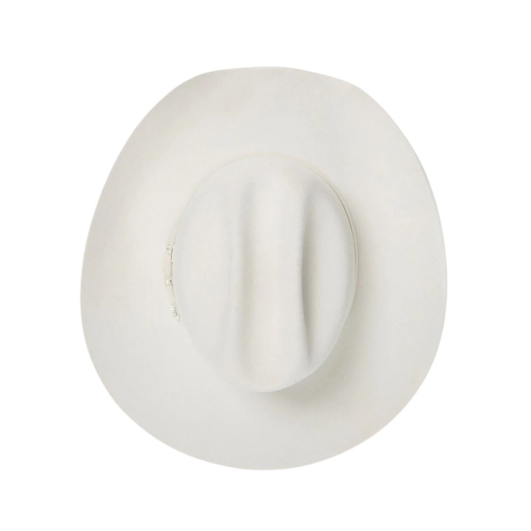 Stetson Hats 4x Deadwood White Wool Felt Hat