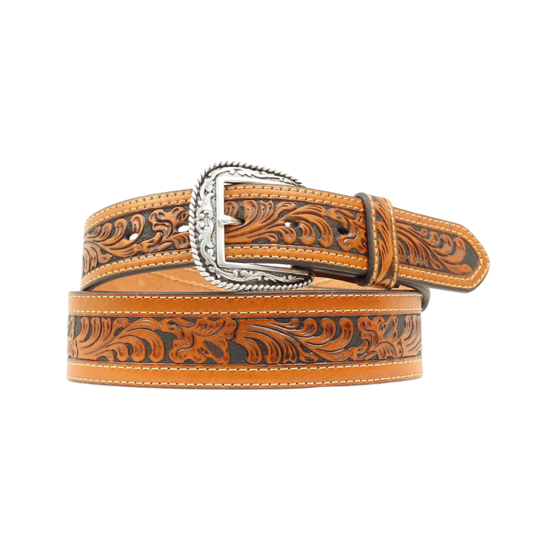 Ariat M&amp;F Taper Scroll Work Belt