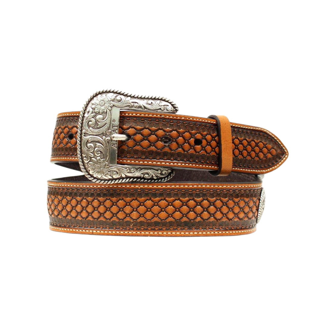 Ariat Chiselled Leather Brown Belt