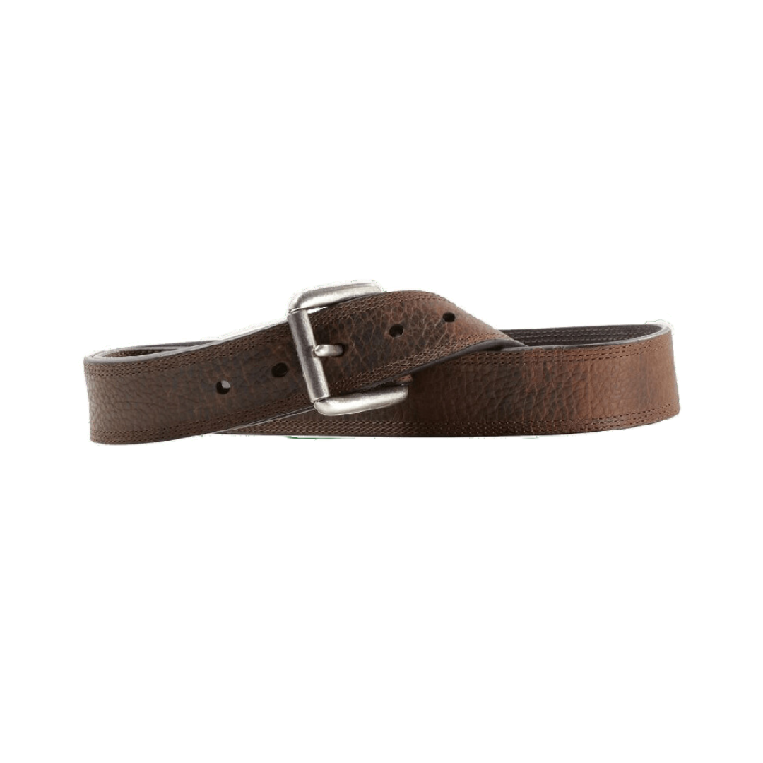 Ariat Mens Western Work Leather Belt Brown