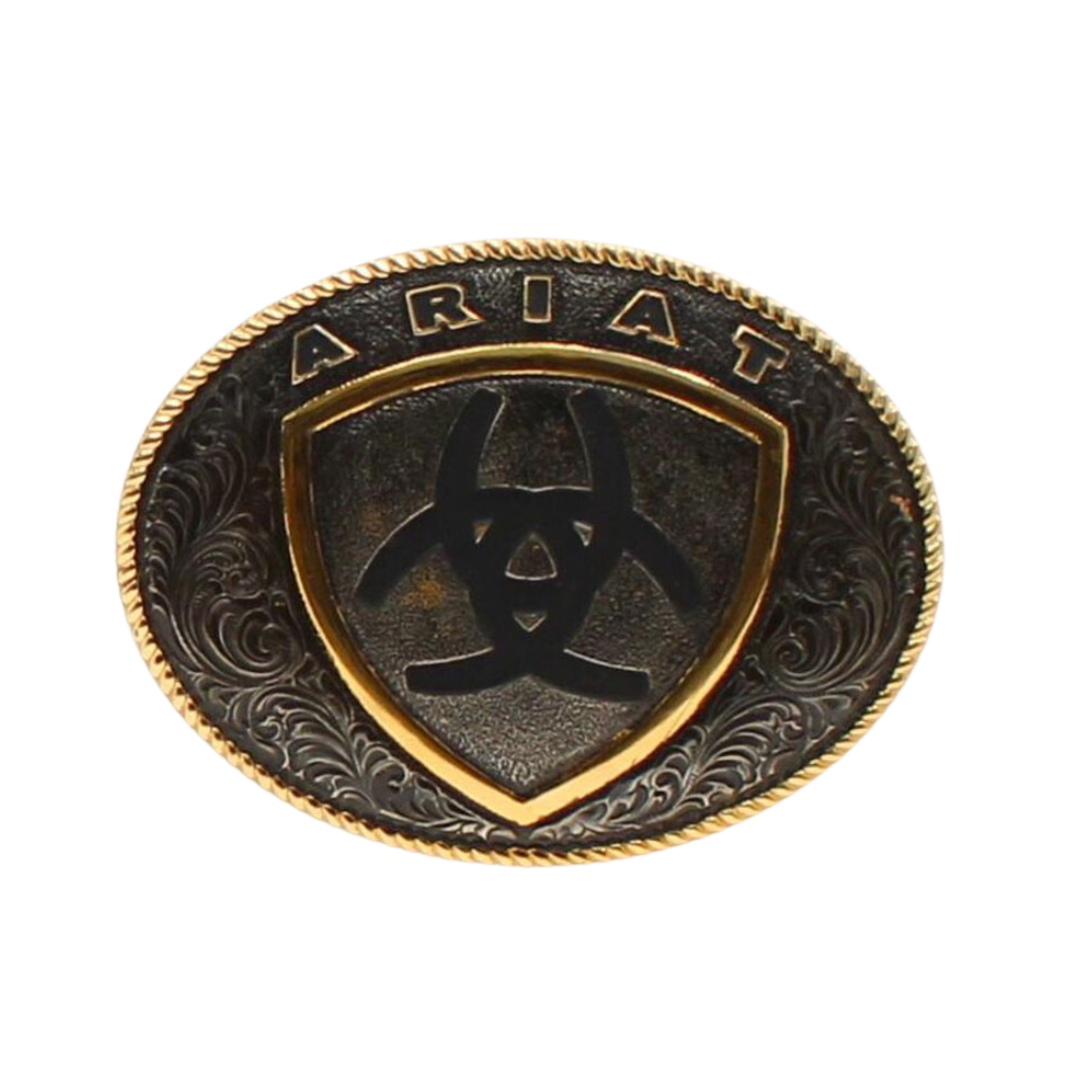 Ariat Shield Logo Oval Buckle