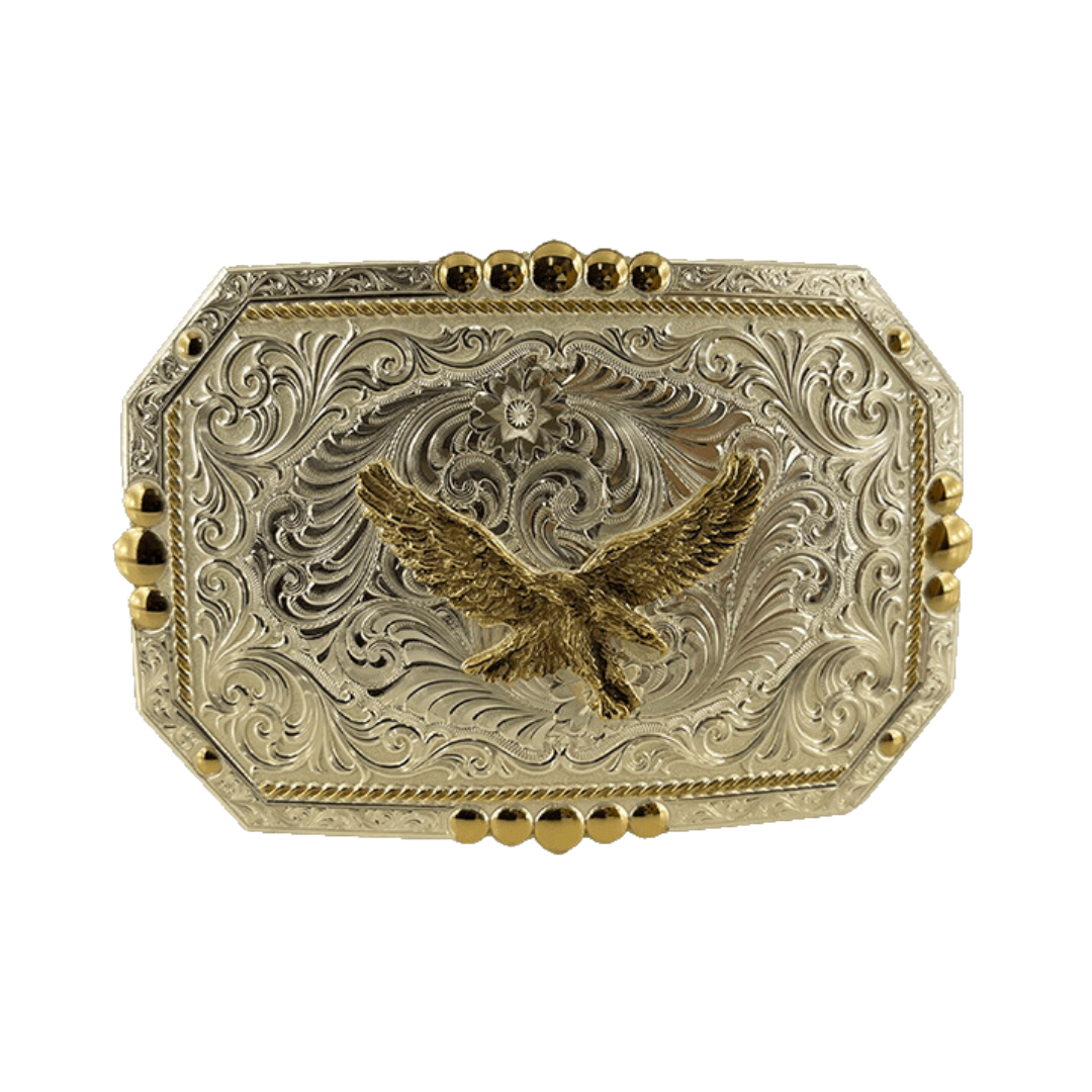 The Boot Jack Classic Eagle Belt Buckle
