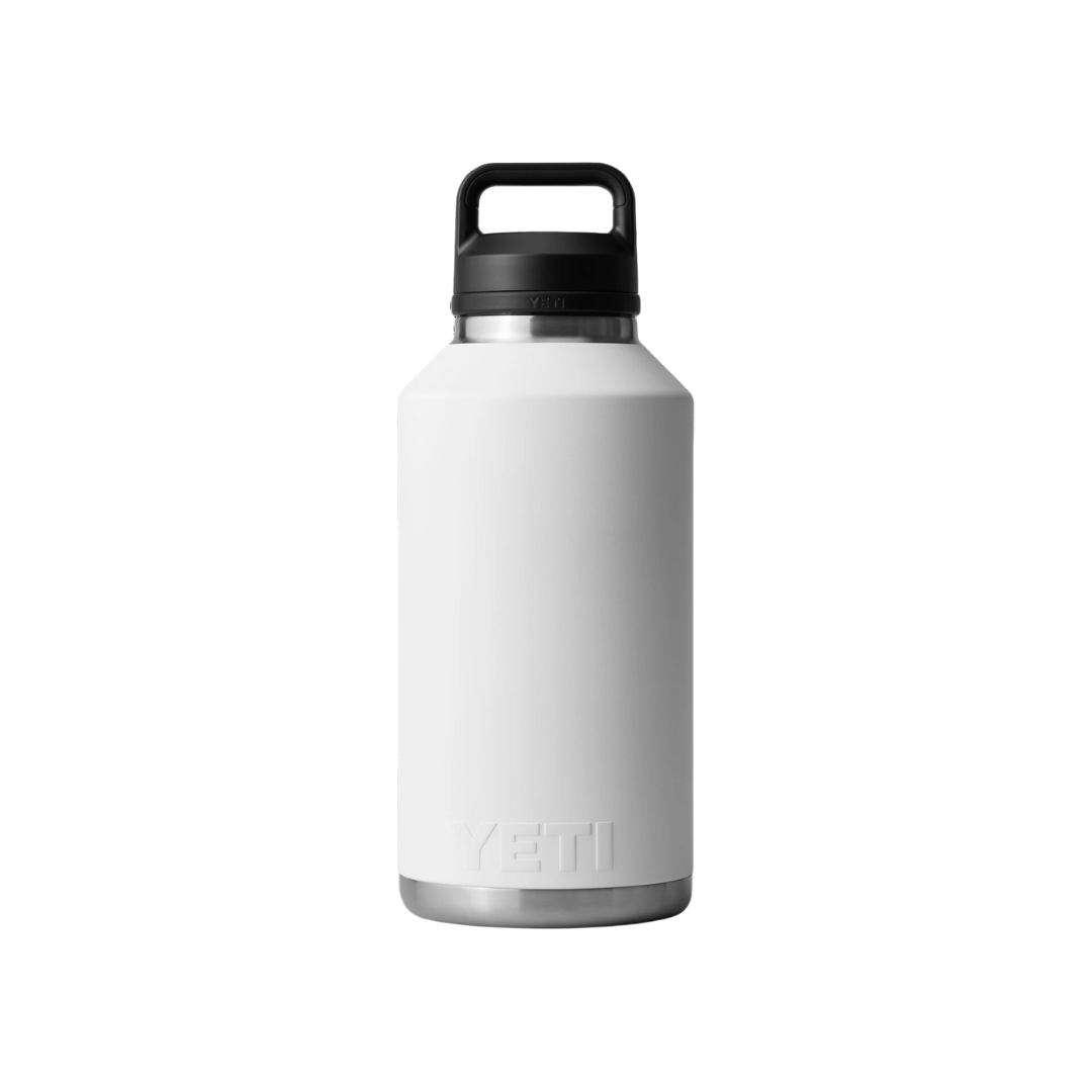 Yeti Rambler 64 Oz Chug Cap White Water Bottle