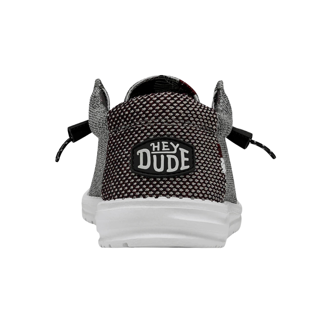 Hey Dude Men's Wally Sox Grey Shoes