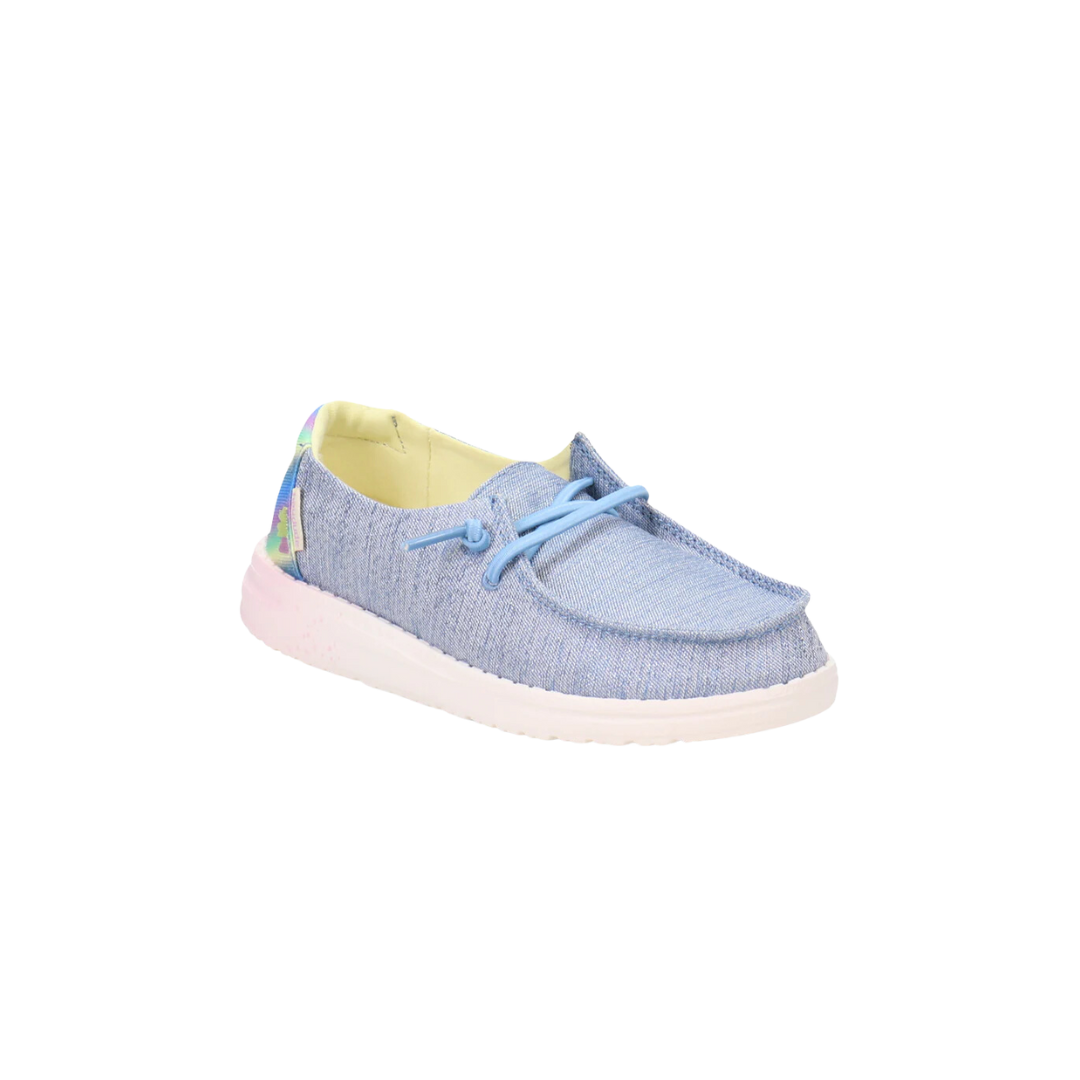 Hey Dude Youth Toddler Wendy Slip-On Little Blue Shoes