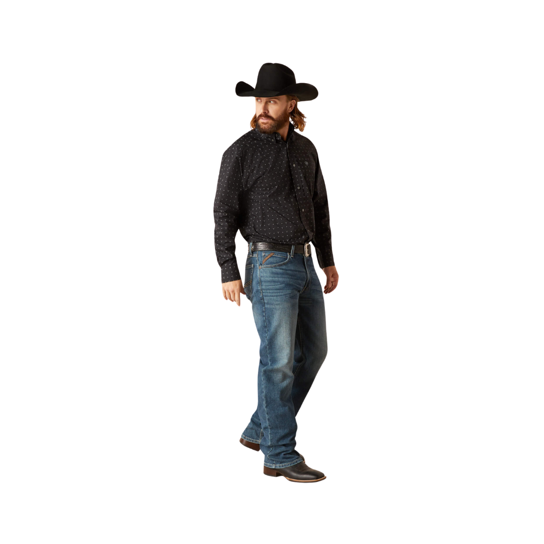Ariat Men's Nixon Classic Fit Black Shirt