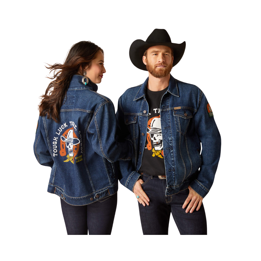 Ariat Unisex Sendero Trucker Blue Jacket