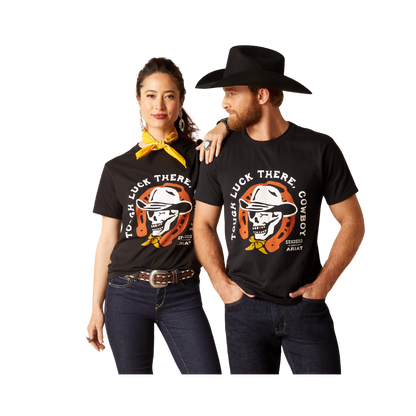 Ariat Unisex Sendero King Cow Black Tee Shirt