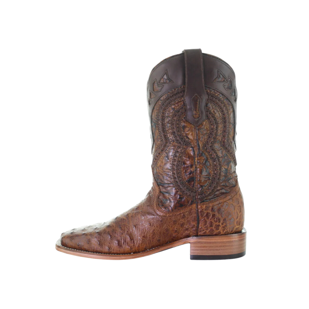 Corral Men's Brown Quill Ostrich Western Boots