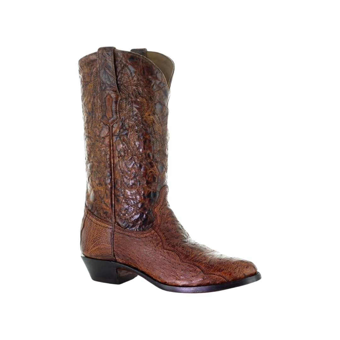 Corral Western Men's Ostrich Cognac Boots