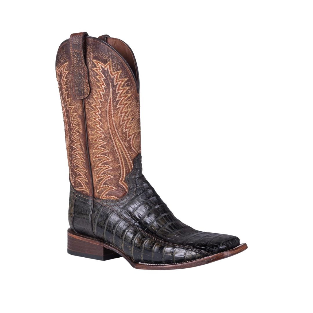Corral Men's Ocher Caiman Brown Boots